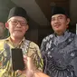 Ketua PCNU Kabupaten Cirebon KH Aziz Hakim Syaerozie usai mengikuti audiensi di Mapolresta Cirebon. (Ist)