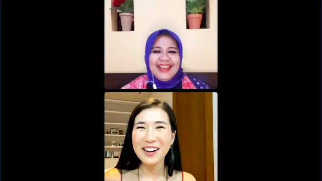 Christie saat berbincang daam program Musicpedia IG Live Liputan6.com pada Selasa (2/11/2021).