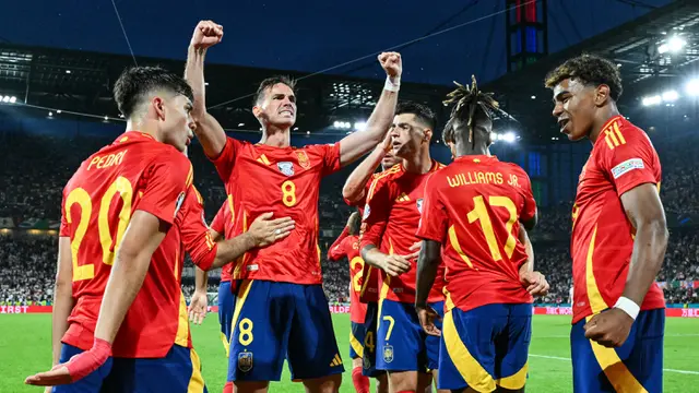 Bungkam Georgia, Spanyol Tantang Jerman di Perempat Final Euro 2024
