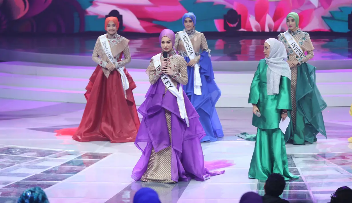 Lima Besar Finalis Puteri Muslimah Asia 2018