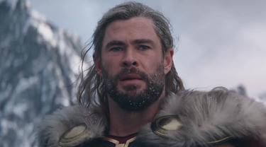 Chris Hemsworth di teaser trailer Thor: Love and Thunder. (Marvel Studios via IMDb)
