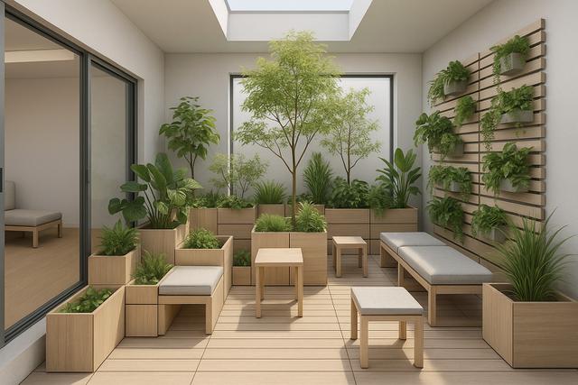 <p>Model Teras Menyatu dengan Taman Indoor Minimalis 2025</p>