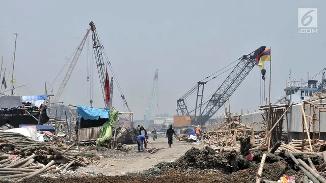Progres Pembangunan Tanggul Laut Raksasa Jakarta