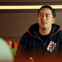 Pandji Pragiwaksono mengeluarkan pendapatnya saat ditanya terkait insiden yang terjadi di SEA Games 2017.