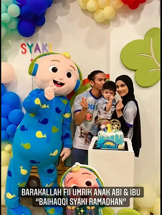 Rizky DA dan Nadya Mustika (Instagram/baihaqqi_syaki_ramadhan)