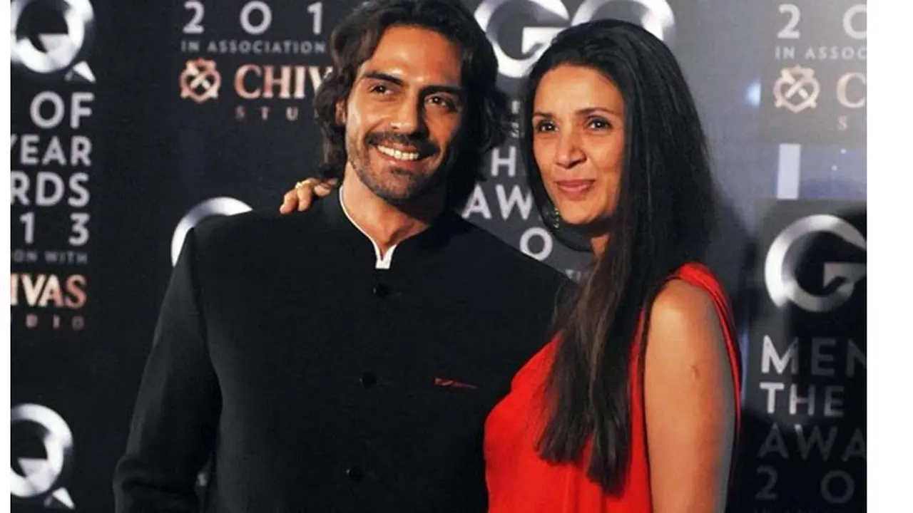 Arjun Rampal dan Mehr Jessia