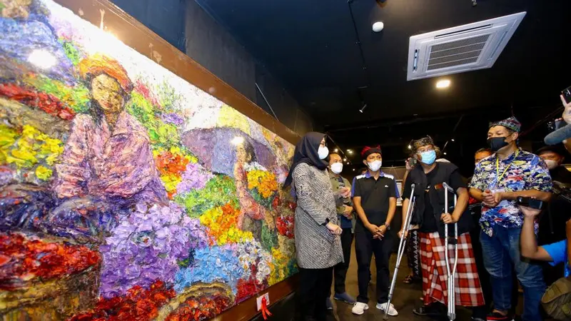 Lukisan Karya Seniman Banyuwangi Ini Terjual Rp 2,4 Miliar