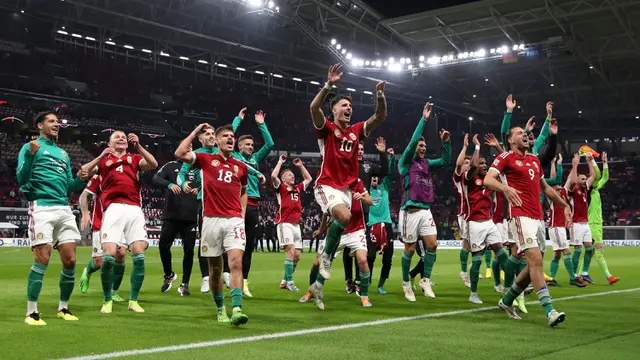 Foto: Hungaria Puncaki Klasemen usai Permalukan Jerman, Sementara Italia Gasak Inggris 1-0 di UEFA Nations League