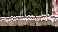 VIDEO: Pasukan Berserban Asmaul Husna Amankan Demo 2 Desember