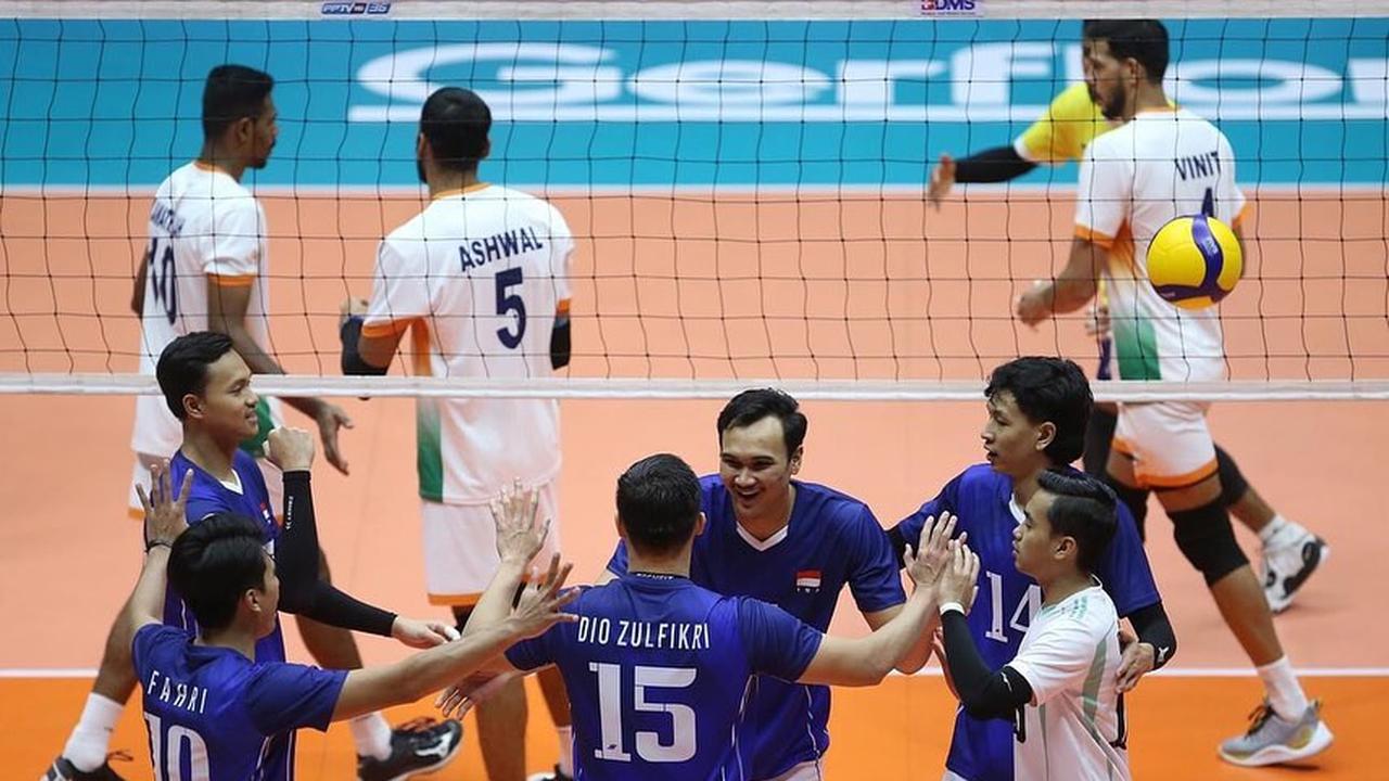 Timnas voli putra Indonesia - Asian Men's Volleyball Champions 2023 - Bola Voli