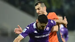 Fiorentina sempat mendapat hadiah penalti tapi gagal berbuah gol. (Massimo Paolone/LaPresse via AP)