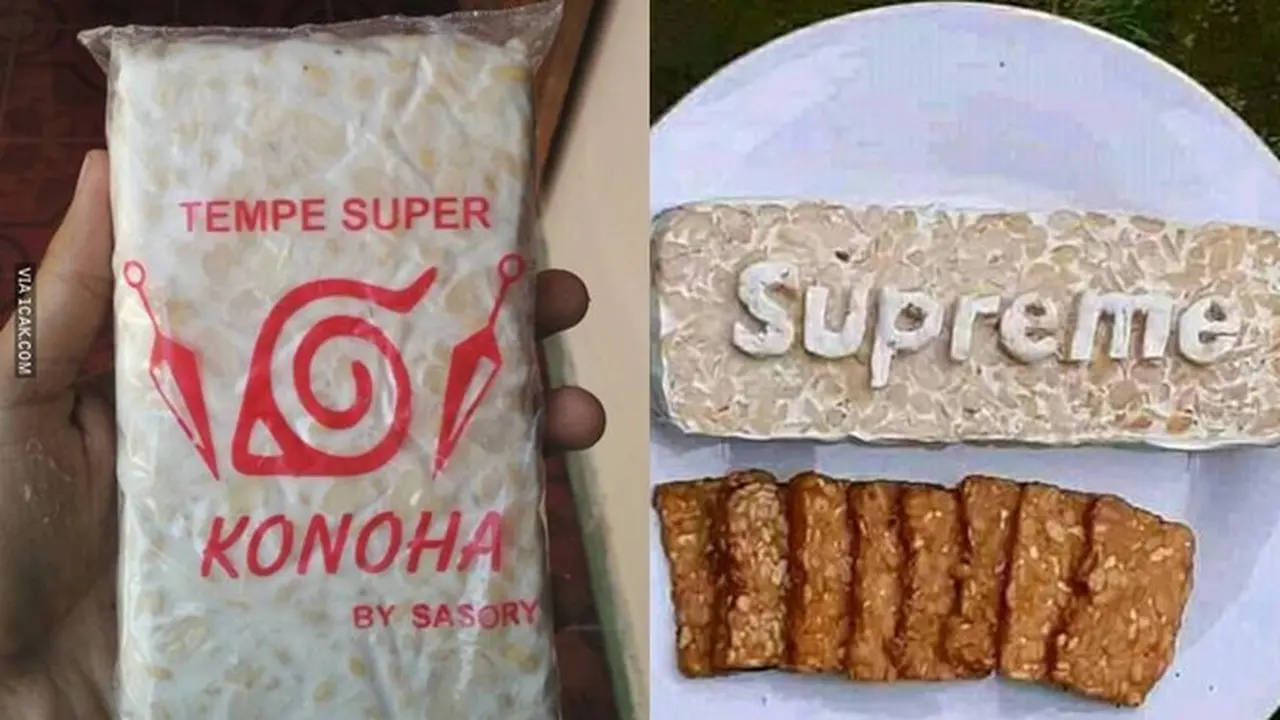 6 Merek Tempe Ini Unik Banget, Bikin Geleng Kepala