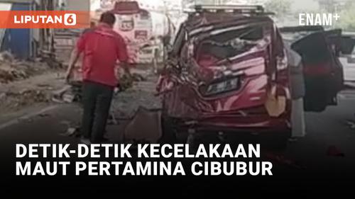 VIDEO: Kecelakaan Maut Mobil Pertamina Cibubur, 11 Orang Tewas