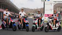 Duet EM1 e: dan PCX 160 Jadi Motor Operasional Repsol Honda Team di MotoGP Mandalika (Ist)
