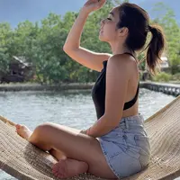 Potret Gisel Liburan di Laut dari Diving Hingga Menikmati Sunsrise/dok. gisel_la