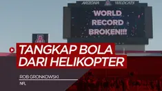 Berita video atlet NFL, Rob Gronkowski mencetak rekor dunia, Minggu (25/4/21) di Arizona, Amerika Serikat.