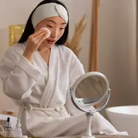 Mulai perhatikan tanda awal penuaan, di fase ini kamu bisa mulai menambahkan produk retinol, peptide, atau hyaluronic acid untuk pencegahan sekaligus perawatan. (Foto: pikisuperstar/Freepik)
