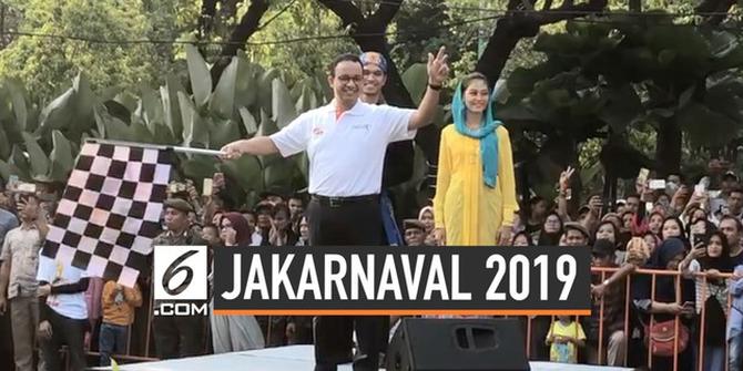 VIDEO: Anies Baswedan Lepas Jakarnaval 2019