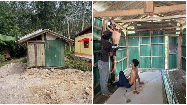 Pria Ini Ubah Rumah Kayu Sederhana Bak Hotel, Hasilnya Bikin Netizen Takjub