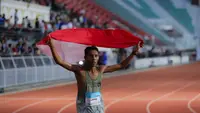 Cerita dari SEA Games 2025: Saat Pelari Indonesia Bersaing dengan Atlet Naturalisasi Thailand dan Filipina, Sempat Unggul hingga Lap ke-23
