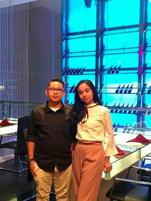 Potret Kebersamaan Lyodra Ginting dan Kekasih. (Sumber: Instagram/glend_hagai)