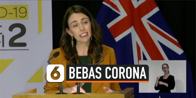 VIDEO: Selandia Baru Umumkan Bebas Covid-19