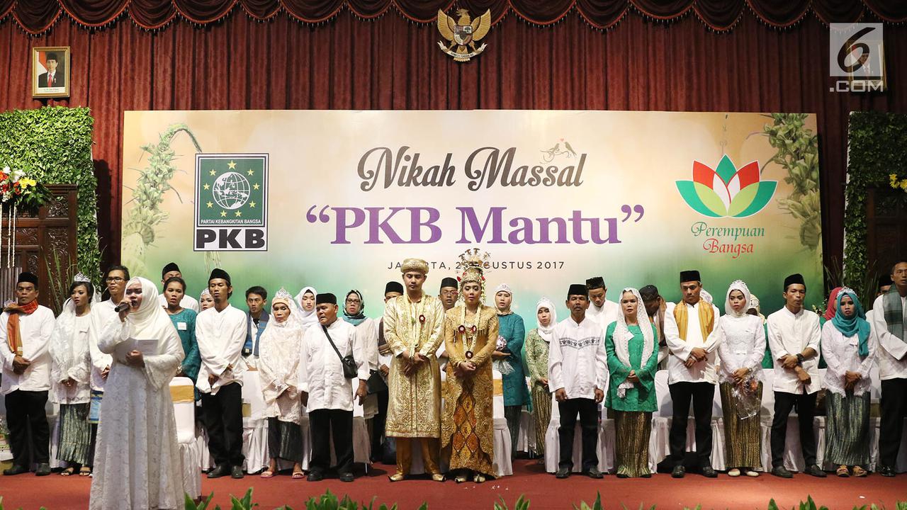 Dihadiri Empat Menteri, 103 Pasangan Ikut Nikah Massal