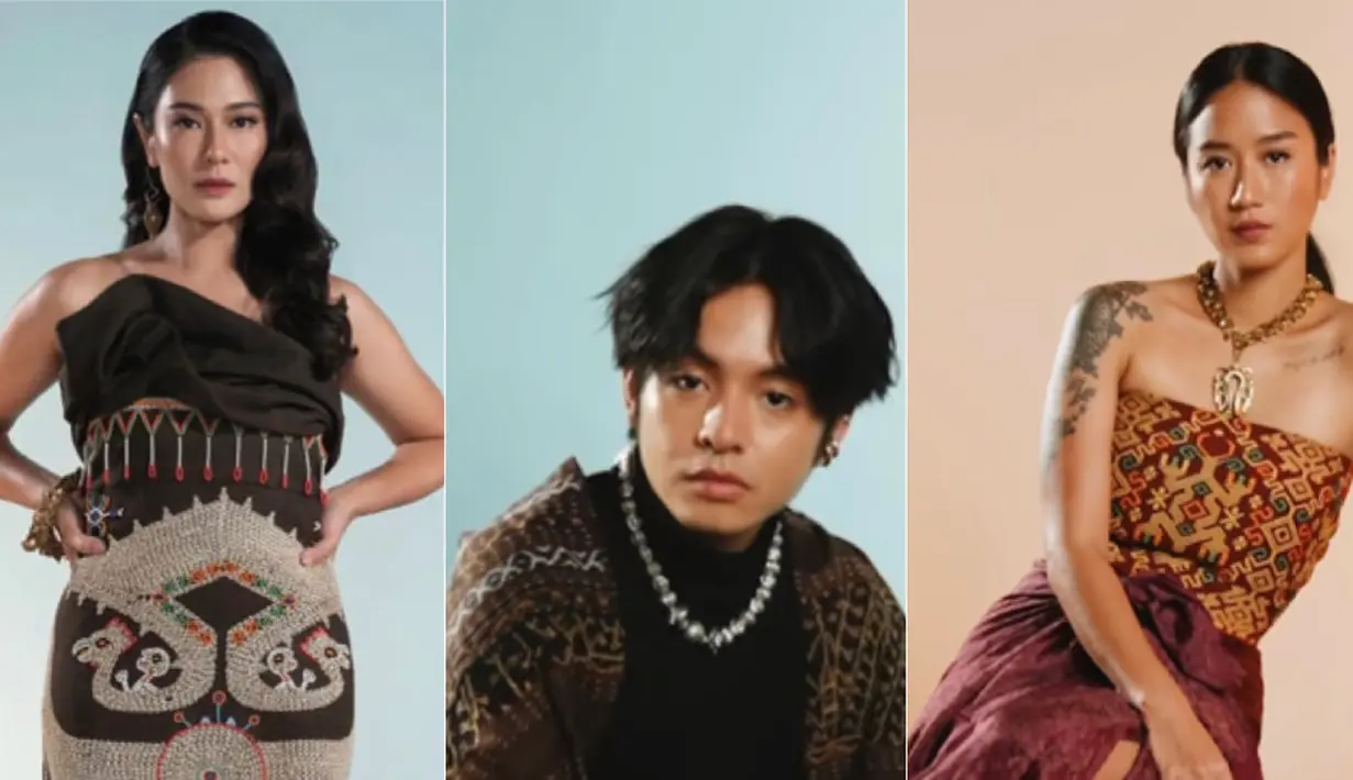 <p>12 Pesona Publik Figure Kenakan Kain Tenun untuk Pameran Oscar Lawalata</p>