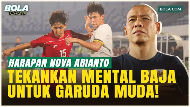 Nova Arianto Optimistis Kurniawan Bisa Lanjutkan Fondasi Mental Timnas Indonesia U-17