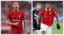 Laga pramusim 2022/2023 yang melibatkan klub-klub top Eropa masih berlangsung saat ini hingga menjelang bergulirnya musim 2022/2023 nanti. Dari beberapa laga yang telah dimainkan, tercatat 5 pemain mampu menunjukkan kualitas terbaiknya. Siapa saja? Yuk disimak uraiannya. (Kolase AFP)