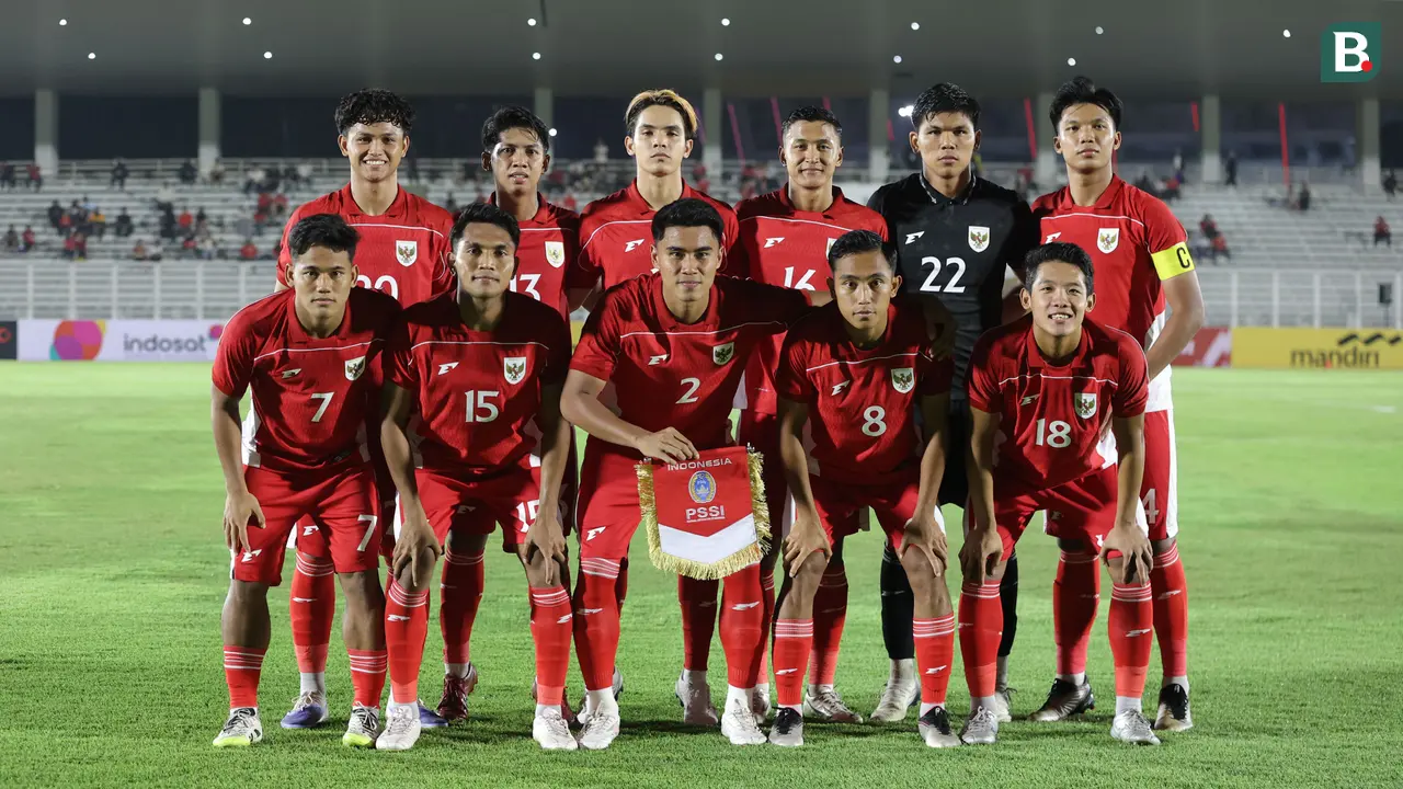 Foto: Timnas Indonesia U-23 Takluk dari India dalam Laga Uji Coba, Dony Tri Sempat Tipiskan Skor Skuad Garuda Muda