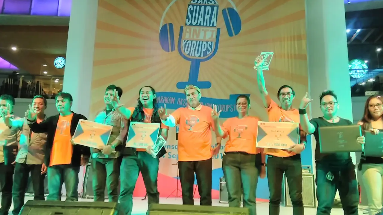 Pemenang Festival Lagu Antikorupsi Surabaya