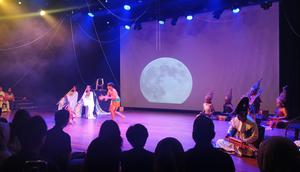 Penampilan Komunitas Seni Bajra dalam Festival Musikal Indonesia 2025 (dok. Liputan6.com/faqih Nuriman)