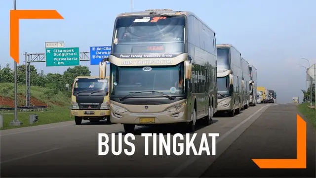 Tol Trans Jawa sedang naik daun. Bagaimana rasanya menjajal tol Trans Jawa dengan naik bus tingkat? Tonton video berikut ini.