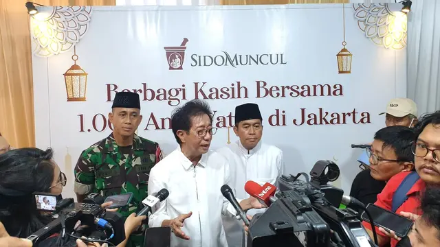 Sido Muncul Berbagi Kasih, Salurkan Rp200 Juta untuk 1000 Anak Yatim di Jakarta