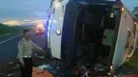 Korban Kecelakaan Bus Pendemo 4 November, 2 Tewas 14 Luka-Luka 