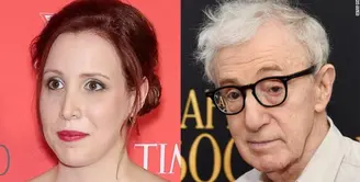 Anak angkat Woody Allen, Dylan Farrow teguh atas pernyataan bahwa ia dilecehkan oleh ayanya saat kecil. (CNN)