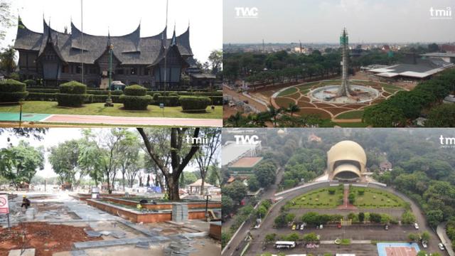 Potret Bangunan Ikonik di TMII yang Siap untuk dikunjungi oleh Wisatawan