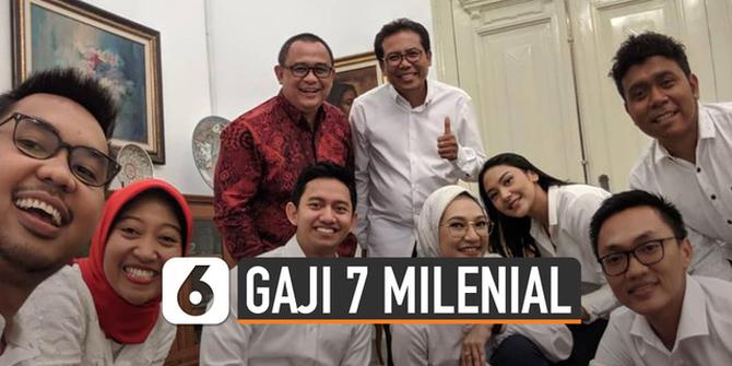 VIDEO: Besaran Gaji 7 Milenial, Staf Khusus Jokowi
