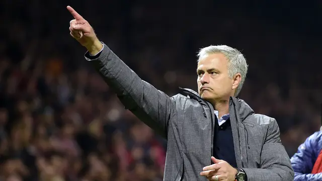 Ekspresi Mourinho Saat Antarkan MU ke Final Liga Europa
