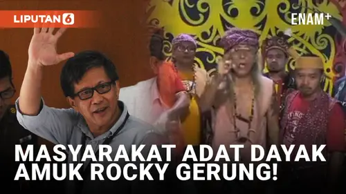 VIDEO: Masyarakat Adat Dayak Geram dengan Pernyataan Rocky Gerung soal Jokowi dan IKN