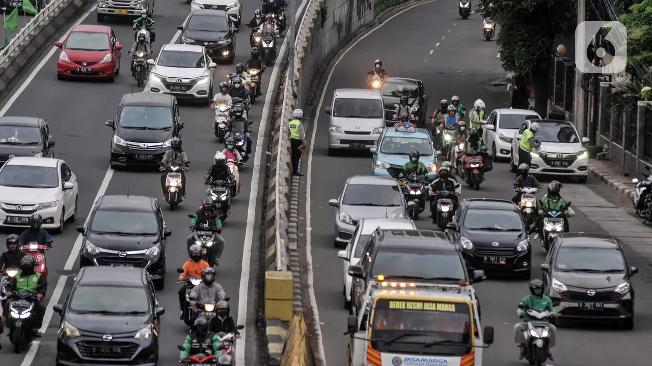 FOTO: Sistem Ganjil Genap Jakarta Ditiadakan saat Libur Lebaran
