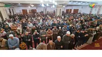 Ribuan Orang Palestina Padati Masjid Istiqlal Indonesia di Gaza untuk Sholat Tarawih. Foto tangkapan layar Youtube Kasih Palestina