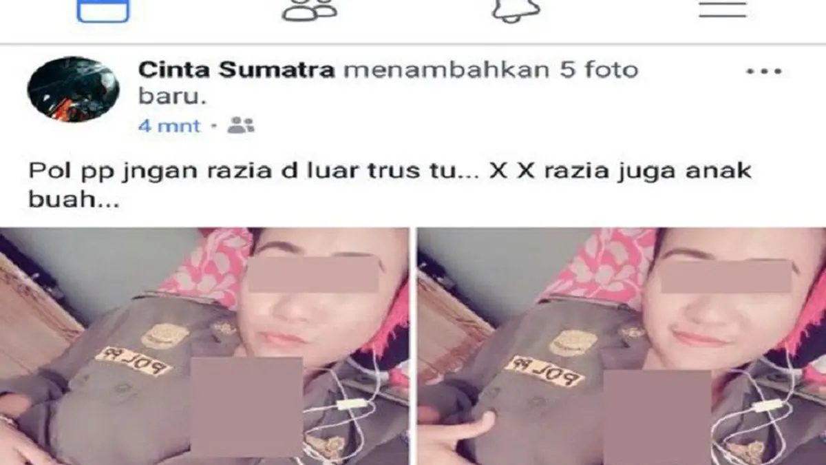 Diunggah Sesaat, Foto Mesum Anggota Satpol PP Jambi Bikin Heboh - Regional  Liputan6.com