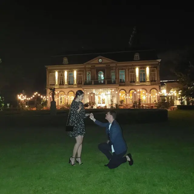 6 Momen Gracia Indri Dilamar Kekasih Bule di Belanda, Romantis Banget