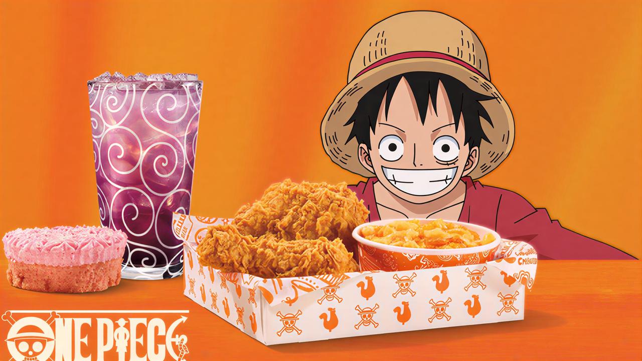 Popeyes Launches One Piece Collaboration, Offering Special Menu and Merchandise!