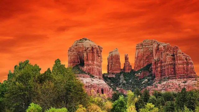 Sunset  Arizona, Amerika Serikat