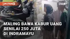 Sepulang dari bank, uang milik warga Jagapura, Kabupaten Cirebon, digasak maling. Korban membawa uang sebesar Rp250 juta yang ditaruh di bagasi motor. Jumat (31/5/2024)