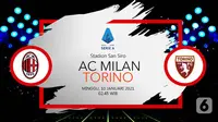 AC Milan vs Torino (Liputan6.com/Abdillah)