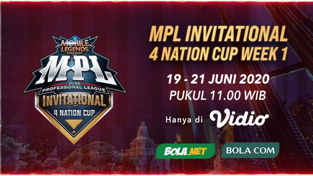 Jadwal Live Streaming Mpl Invitational 4 Nation Cup Hari Ini E Sports Bola 
